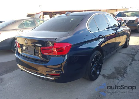 2016 BMW 328I из США, поврежденный, VIN WBA8E9G55GNT45397